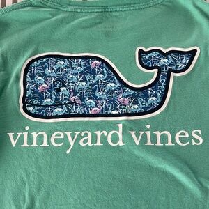 Vineyard vines flamingo shirt